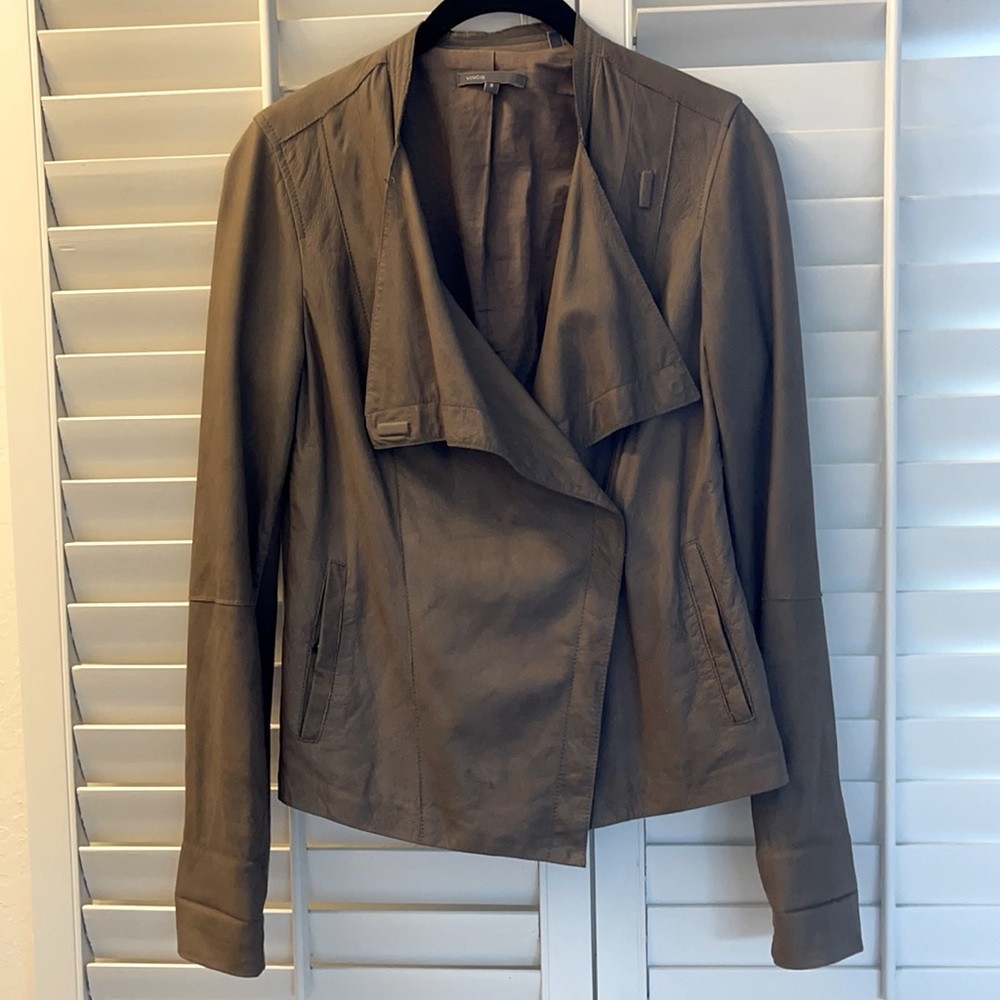 Vince soft leather jacket S